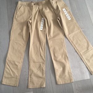 Children’s place girls khaki pants 2 pair, size 12